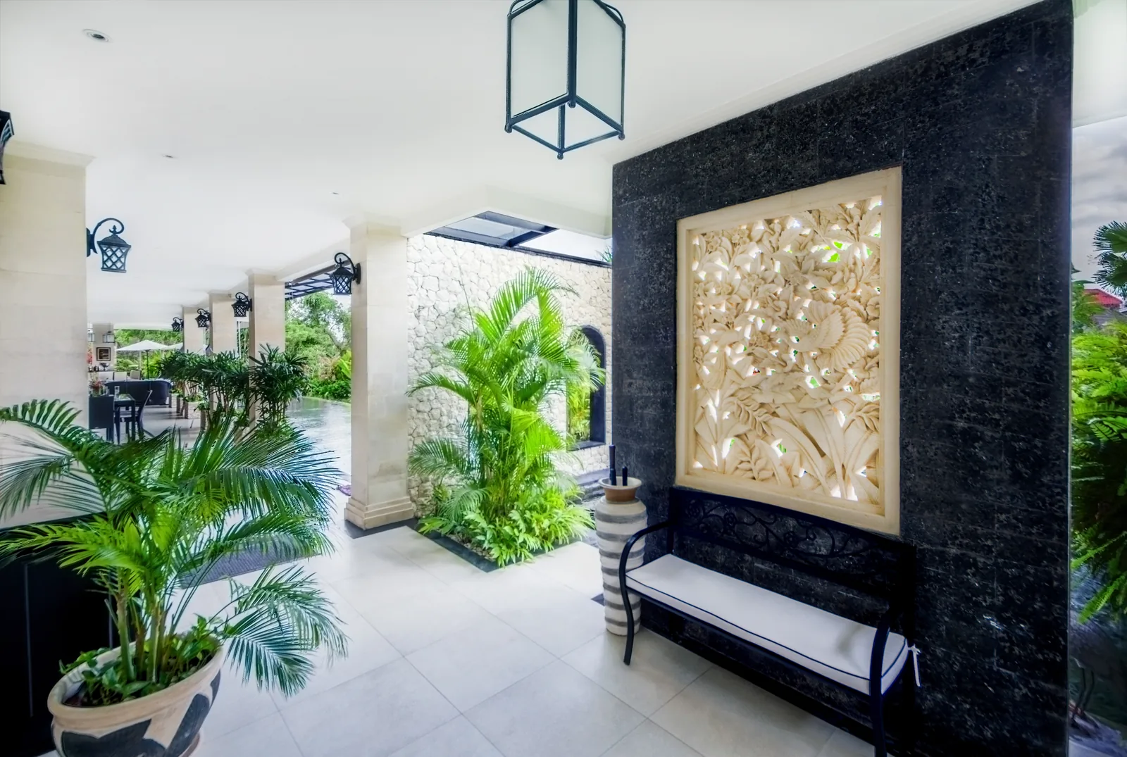 Tropical Gallery Corridor